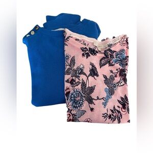 LOFT‎ Bundle of Two Long Sleeve Sweaters  S & M